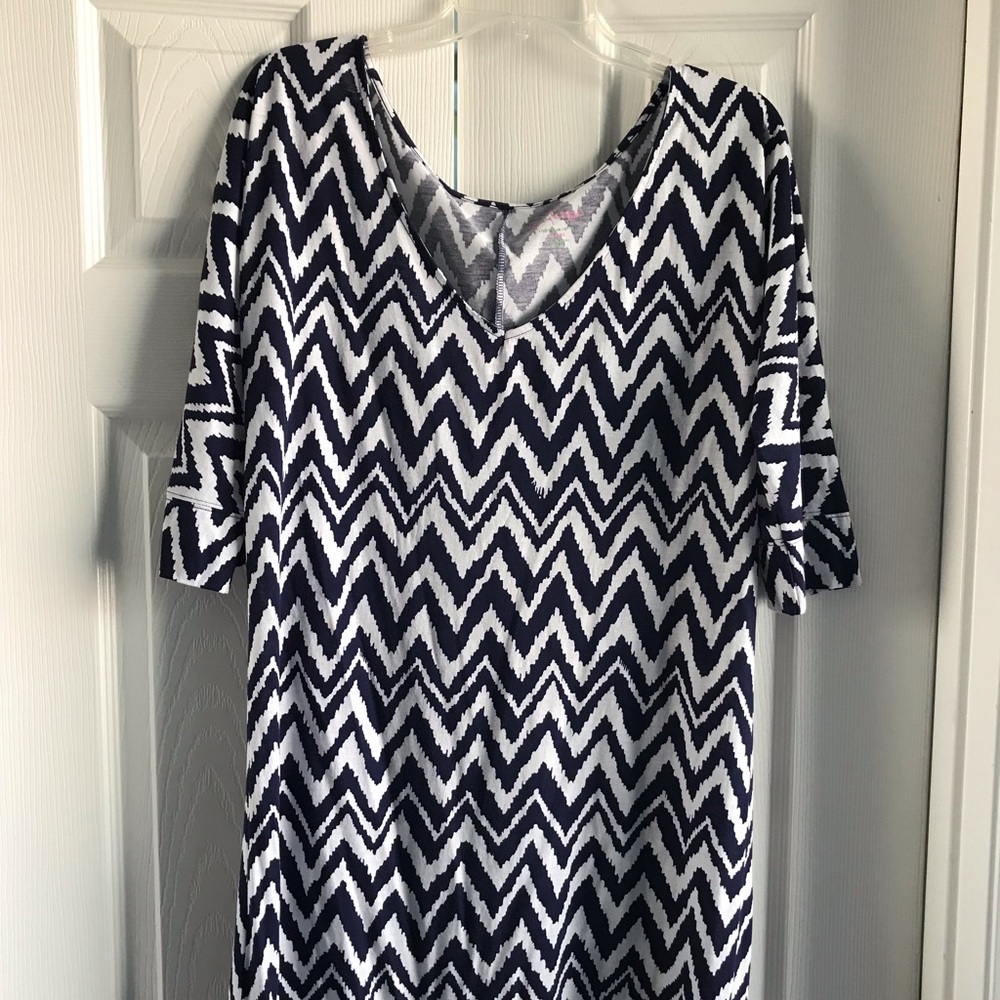 Lilly Pulitzer Chevron Dress